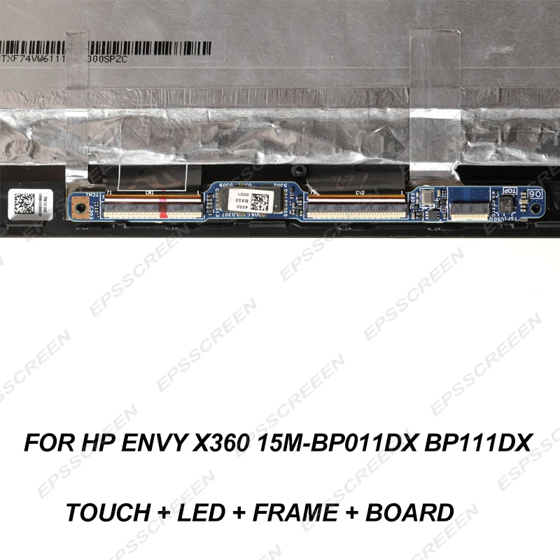 

NEW REPLACEMENT FOR HP ENVY x360 15M-BP011DX BP111DX 15.6" FHD IPS 925736-001 Touch Screen Assembly bezel display