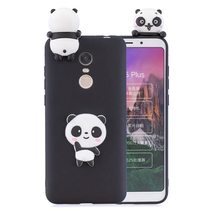 3D единорога панда кактус мягкий TPU чехол для Xiaomi mi A1 A2 Lite A3 mi 9t Red mi 7 6A 4X S2 Примечание 8 7 6 5 5A Prime 4 4X K20 Pro Чехол
