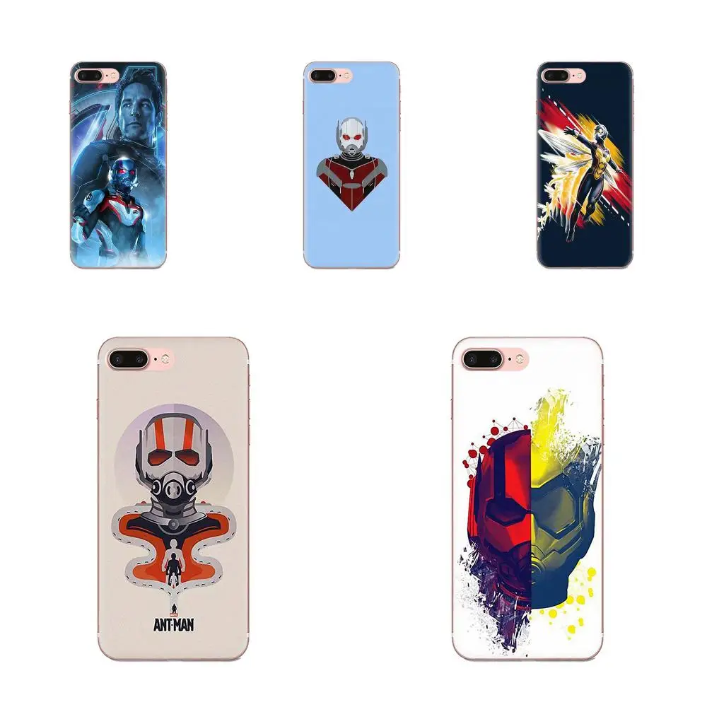 Мягкий термополиуретановый крутой лучший чехол Ant man для Apple iPhone 11 Pro X XS Max XR 4 4s 5 5C 5S
