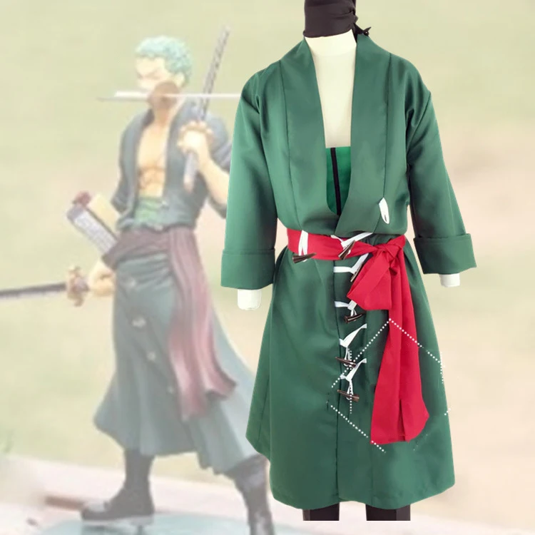 JEMMALEONG Roronoa Зоро костюм аниме косплей один кусок для женщин мужчин Хэллоуин