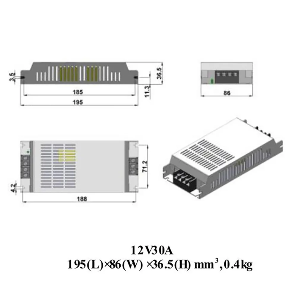 OEM 12W RGB Laser Module Multi-wavelength Red Green Blue DPSS Diode High Power CW Diodes With Adapter Driver Board | Лампы и освещение