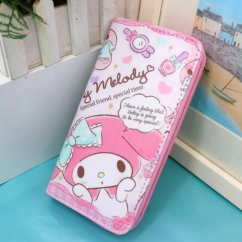 Sanrio кошелек hello kitty милый мультяшный для девочек и мальчиков Студенческая сумка