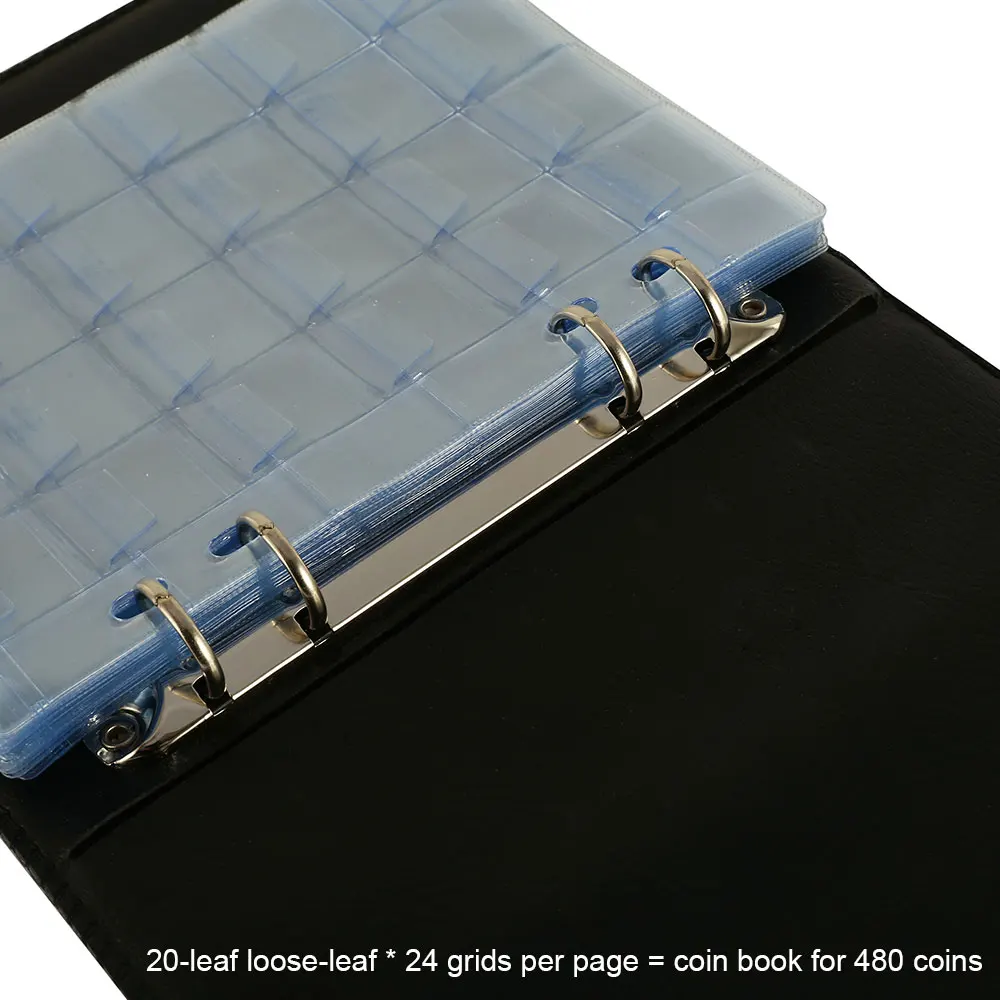 Альбом для монет 20 страниц 480 шт.|Фотоальбомы| |