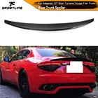 Спойлер для гоночного багажника из углеродного волокна, губа для крыла для Maserati GT granтуризм GT, 2 двери, плоский багажник 2006-2010, не трансформируемый