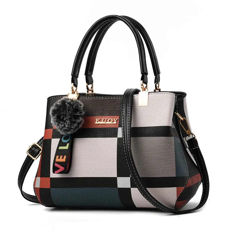 

YINGPEI Women Bag Vintage Casual Tote Top-Handle Women Messenger Bags Shoulder student Handbag Purse Wallet Leather 2022 New