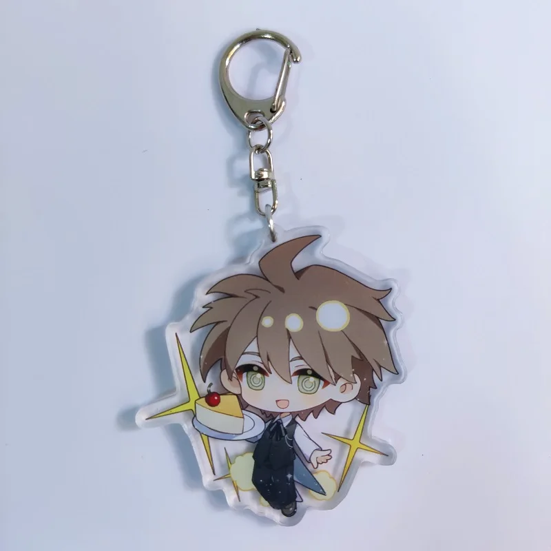 Акриловый брелок для ключей с аниме-фигуркой из игры данганронпа | Украшения и