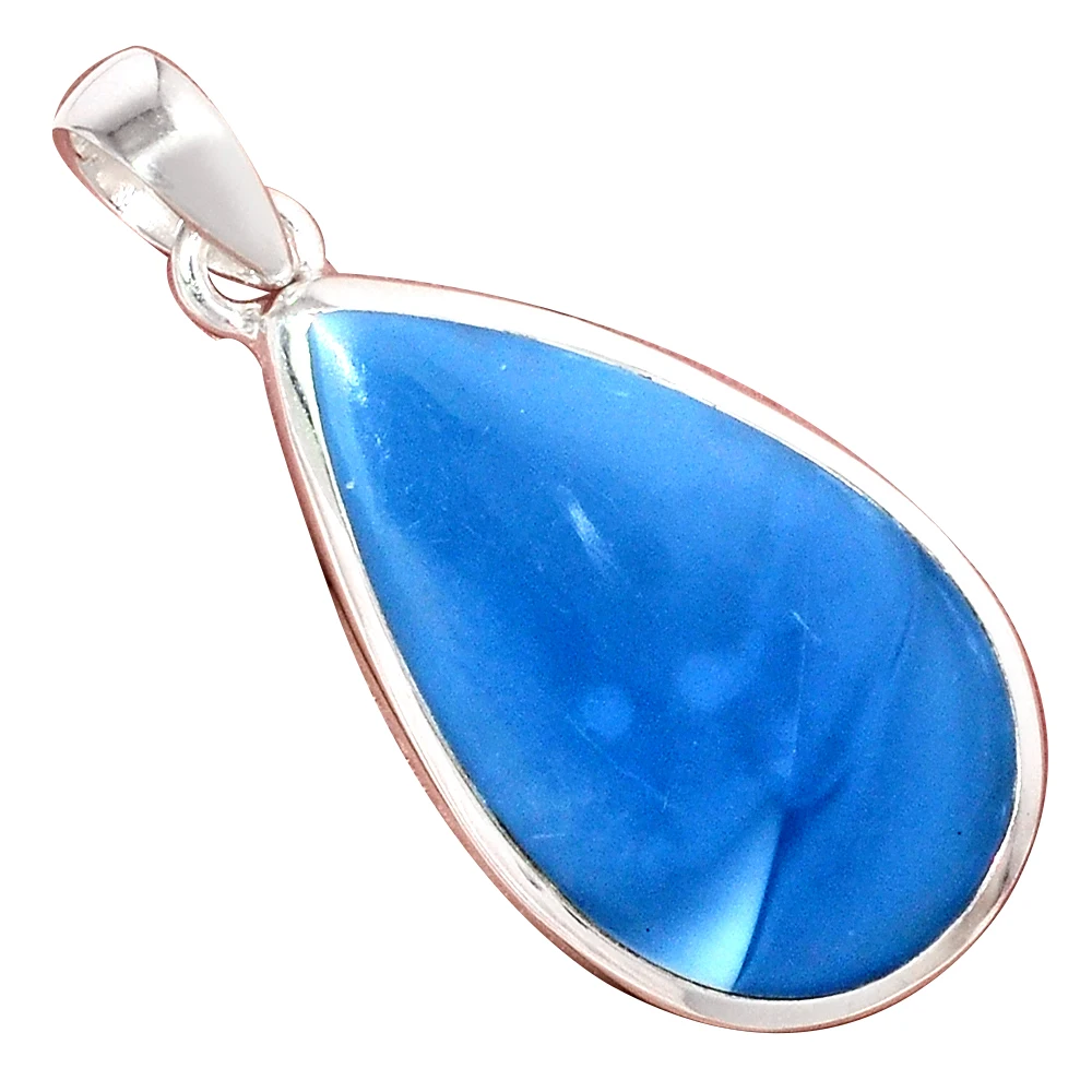 Подлинная овайхи Опал Подвеска из стерлингового серебра 925 пробы ручная работа