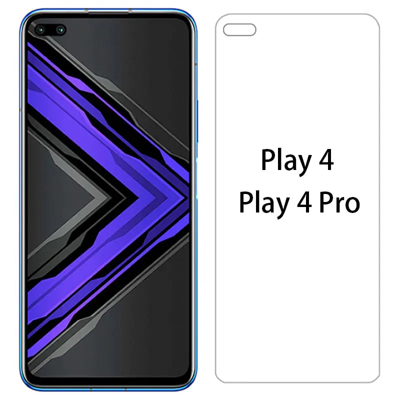 Чехол для honor play 4 pro 5g чехол из закаленного стекла Защита экрана huawei honer защитный