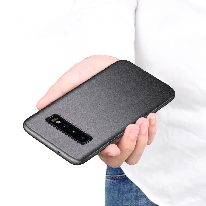 Матовый Жесткий чехол с песчаником для задней панели телефона Samsung Note 10 Lite / A81 A91 S10