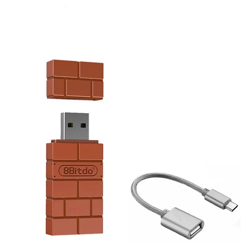 

USB Wireless Receiver for Nintendo Switch Windows Support Bluetooth Adapter for PS4 PS3 Wii Mote Wii-U Pro Controller