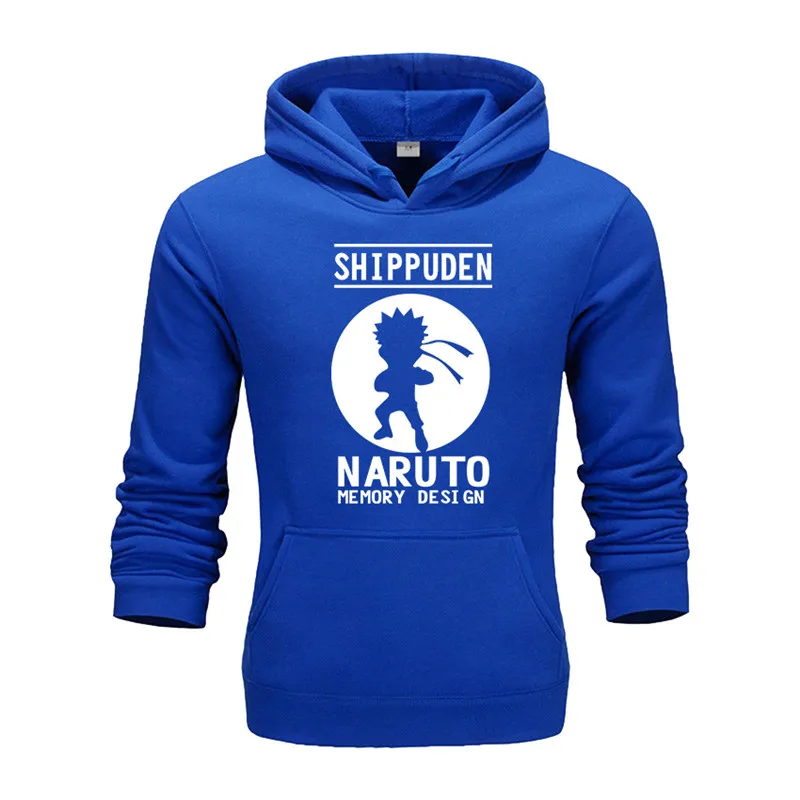 Наруто толстовки и свитшоты для мужчин Аниме Толстовка женщин с длинным рукавом