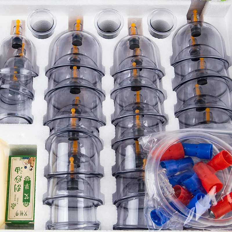 

Пластиковые вакуумные банки для массажа, 32 шт.