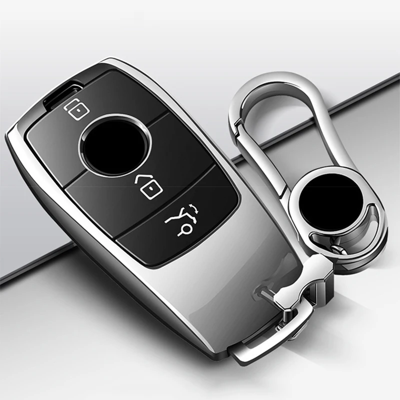 TPU Car Remote Key Case Shell for Mercedes Benz E Class W213 E200 E260 E300 E320 Protective Key Cover Fob Holder Accessories