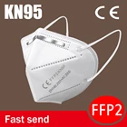 5-слойная маска для лица KN95 FFP2 с маркировкой CE, дышащая маска против пыли KN95 респираторные маски Защитная маска FFP2 маска с фильтром