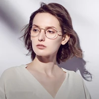 fashion oval metal frame reading glasses women men clear lens optical spectacle compute glasses party nerd male female
