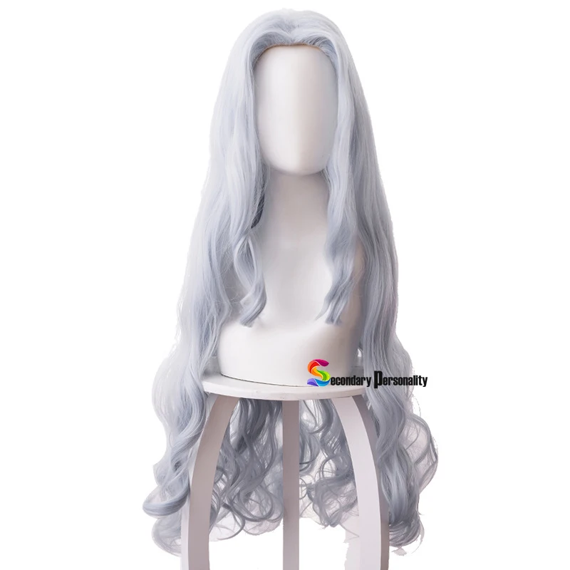 Парик из аниме My Hero Academia Eri Chisaki женский серый синий термостойкие синтетические