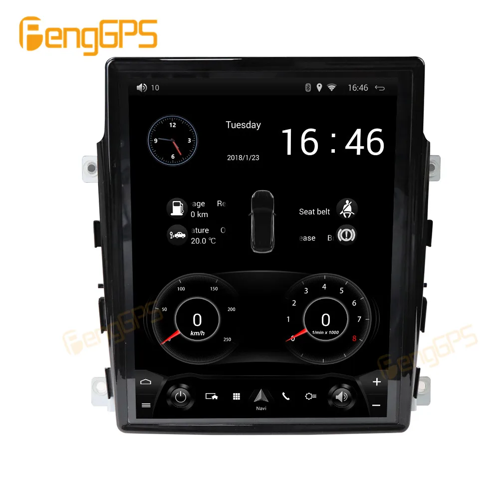 Автомагнитола в стиле Тесла на Android 7 1 с вертикальным экраном для Porsche Panamera 2011-16