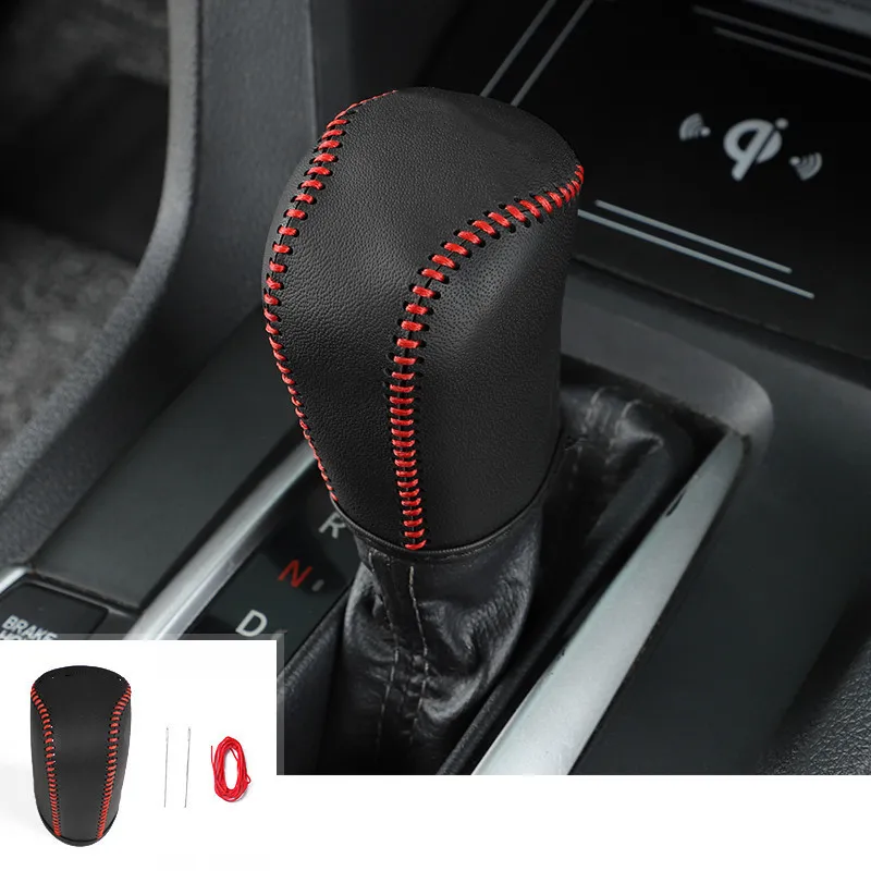 Red Line Кожаный чехол-кобура из микрофибры для Honda Civic-, аксессуары для украшения - Название цвета: Red Line