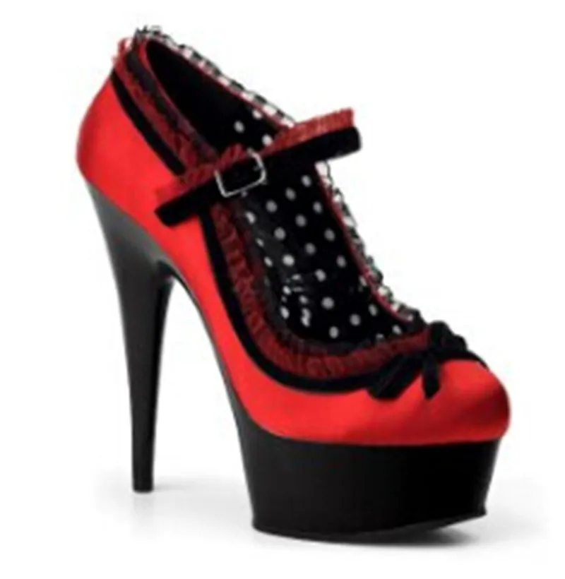 Туфли-лодочки женские на платформе 15 см пикантные туфли очень высоком каблуке