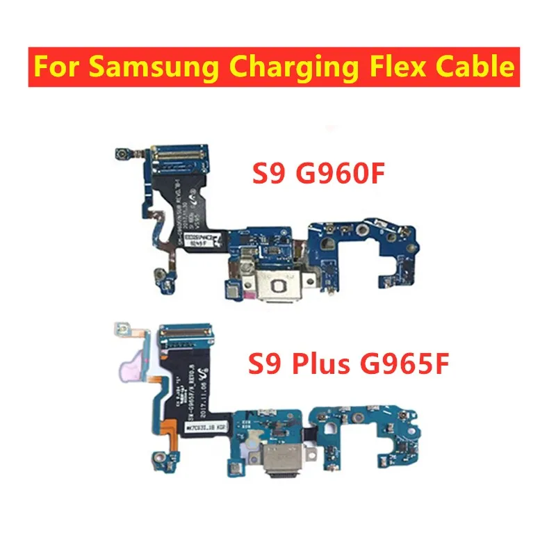 USB зарядное устройство док станция с разъемом гибкий кабель для Samsung Galaxy S9 G960F plus
