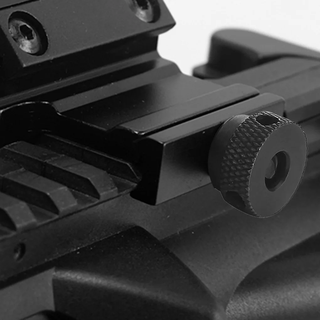 

45 Degree Angle Tactical Scope Mount Aluminum 4 Slot Side Rail RTS Sight Rail Airsoft 45mm 20mm Picatinny Pistol Base Adapter