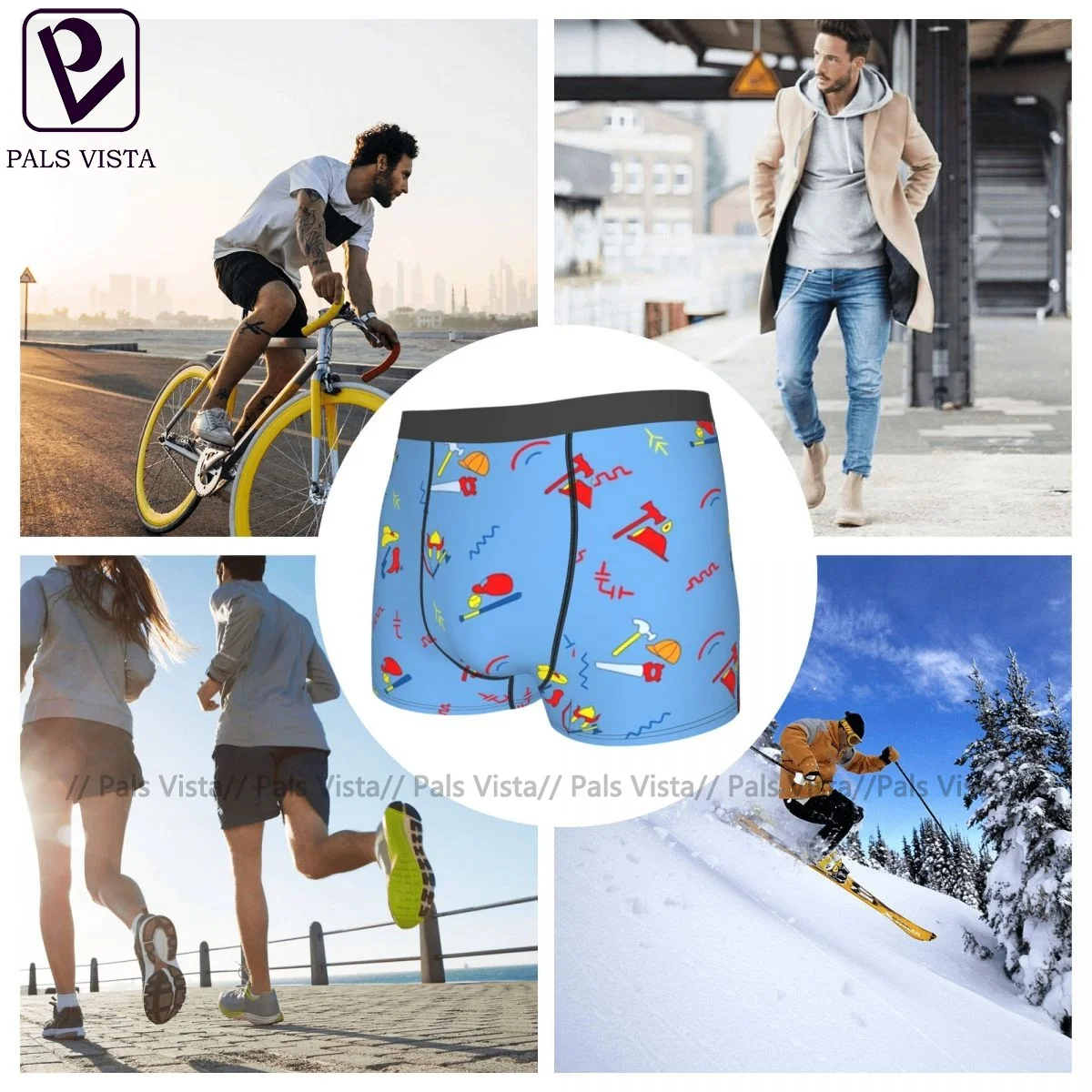 

Chucky Underwear Trenky Polyester Funny Trunk Men Sublimation Design Boxer Brief