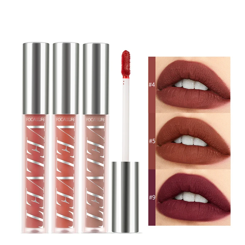 

Velvet Matte Liquid Lipstick High Quality Sexy Lip Tint Pigment Waterproof Long Lasting Natural light Makeup Lipstick