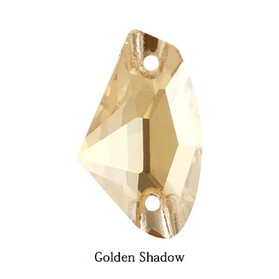 Golden Shadow Высокое качество блестящий цвет пришить Кристальные Стразы для аппликации камни плоская задняя часть для одежды/дизайн ювелирных изделий DIY/аппликация "цветы" - Цвет: Golden Shadow
