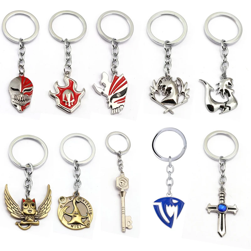 Мультфильм сказочный брелок хвост металлический для ключей из сплава Маска