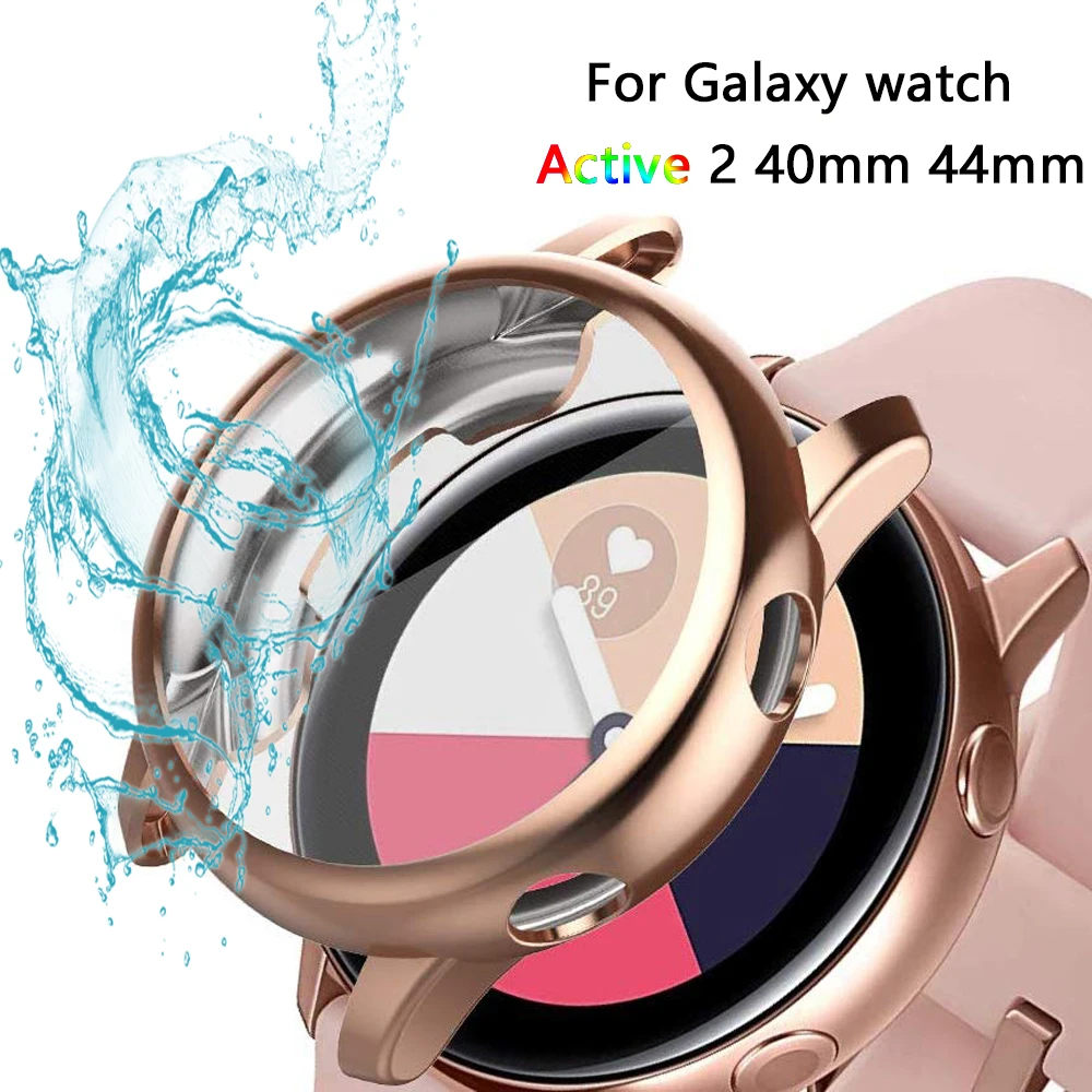 Чехол для Galaxy watch бампер Samsung galaxy active 2 40 мм 44 мягкий силиконовый защитный чехол из