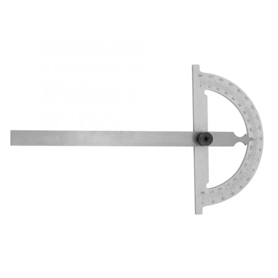 Плотник углеродистая сталь хромированный транспортир поворотный угломер