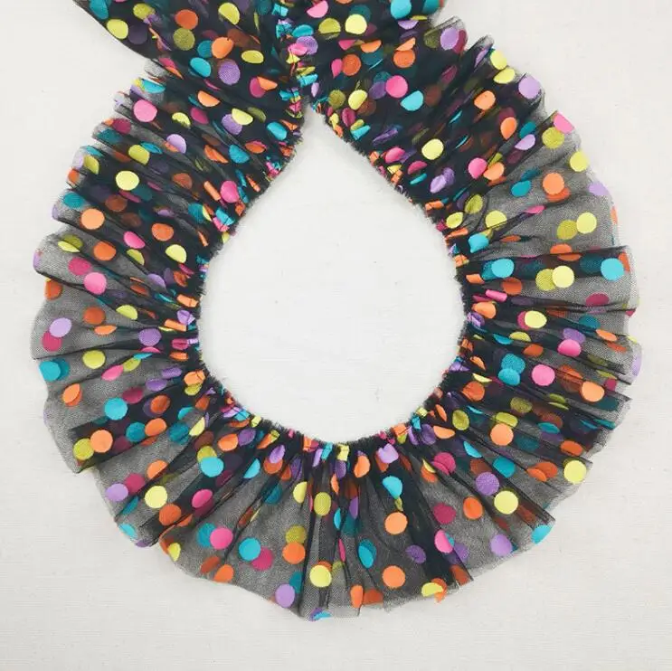 1 ярд/партия ширина 7 5 см вышивка 2 слоя африканская кружевная отделка ручная