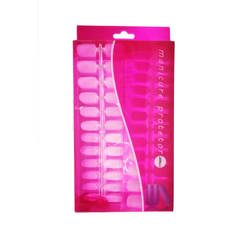 

Transparent Nail Tips Fake Half Cover Nails Clear Shape False Nail Artificial Acrylic Gel UV Manicure Design Tools
