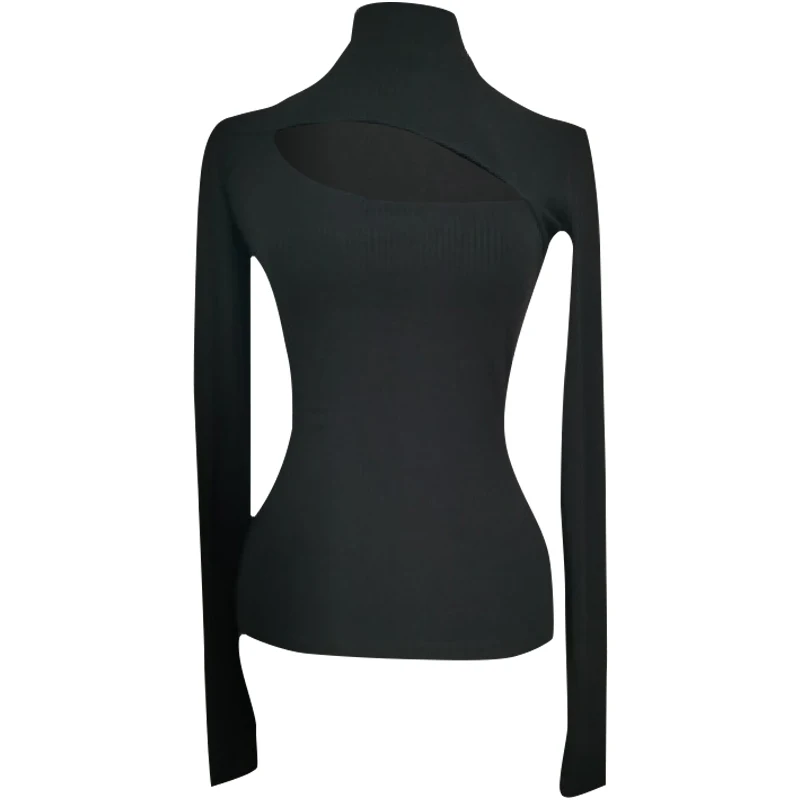 

Female Latin Dance Clothes Professional Latin Long Sleeve Practice Tops Rumba Tango Samba Cha Cha Dance Training Shirts DWY5054