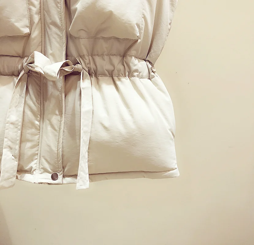 MUMUZI зимний жилет женская зимняя куртка Женский Длинный новый корейский