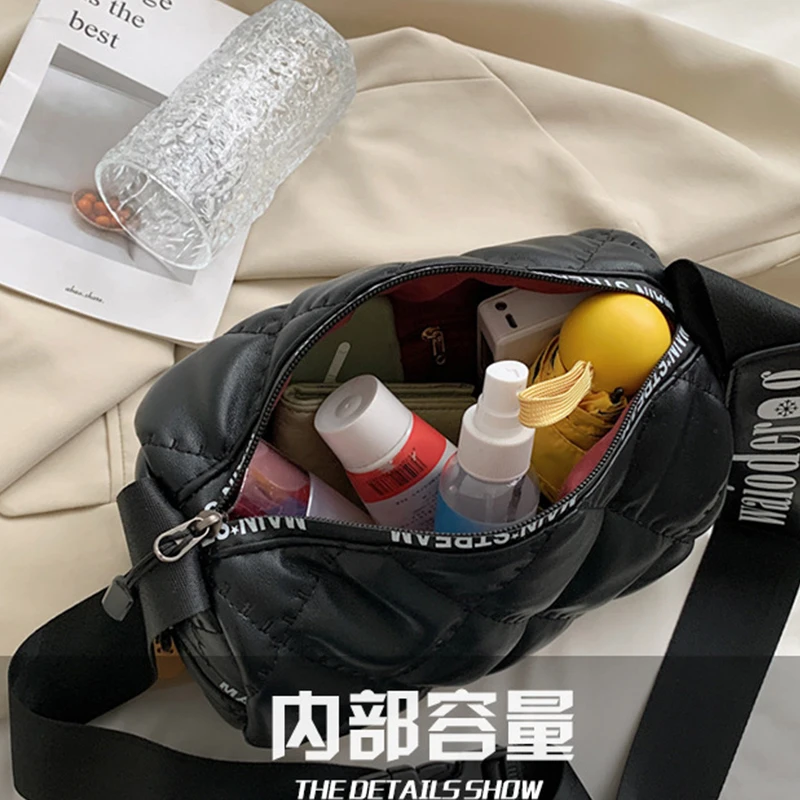 

Casual Thread Letter Shoulder Bag for Women Plaid Brand Designer Weekender Ladies Crossbody Bags Colorful Purses and Handbags