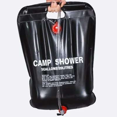 Складная сумка для воды 20л с подогревом на солнечной энергии ПВХ кемпинга