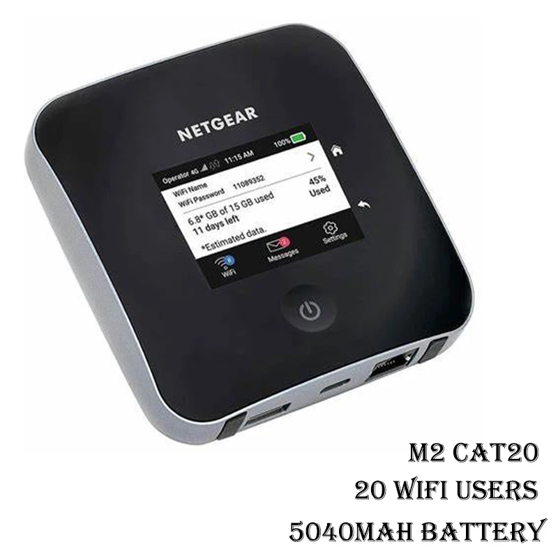 Оригинальный Netgear Nighthawk M2 MR2100 Cat20 2 Гб Скорость 4GX Gigabit 5G 4G сети мобильной связи Ethernet