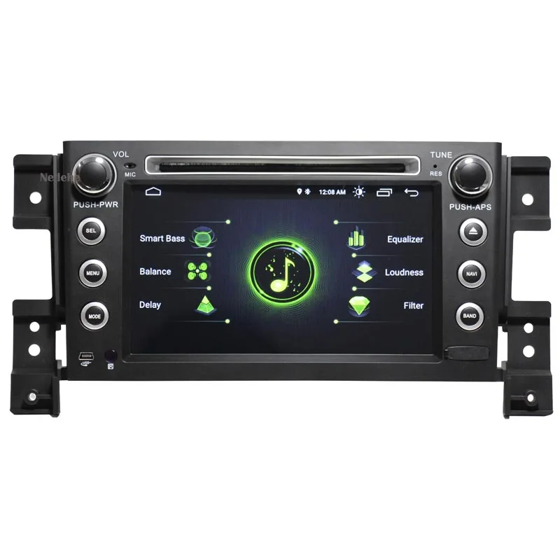 Автомобильный DVD-плеер с восьмиядерным процессором ОЗУ 4 Гб Android 10 0 GPS для SUZUKI GRAND