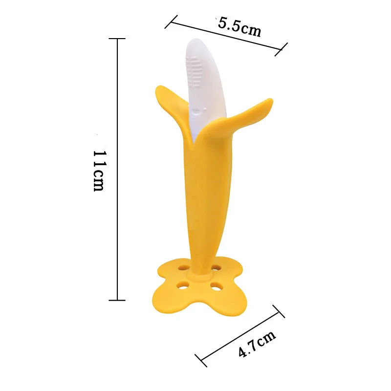 Силиконовый Прорезыватель для зубов безопасный игрушки не содержащие БИСФЕНОЛ