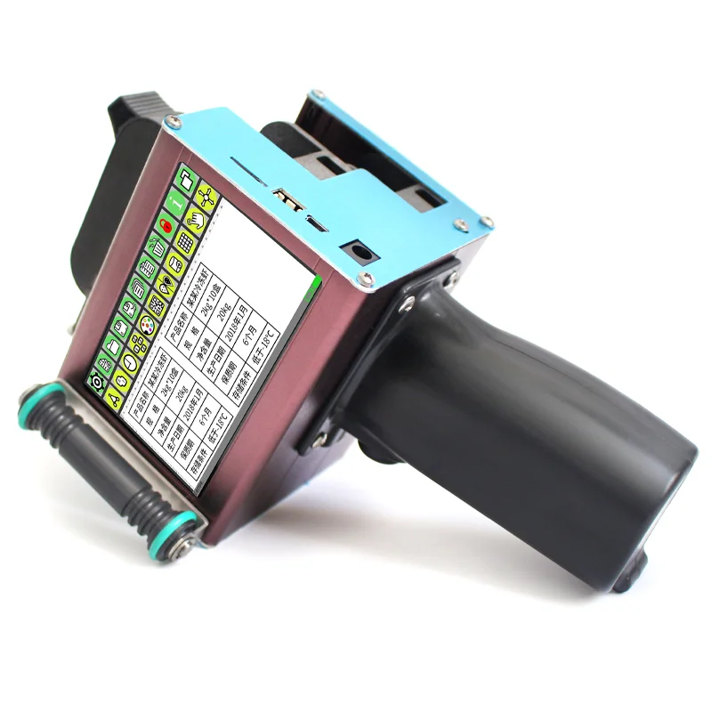 

H500 Fast dry printing 50mm handheld inkjet printer for date text number code image printing