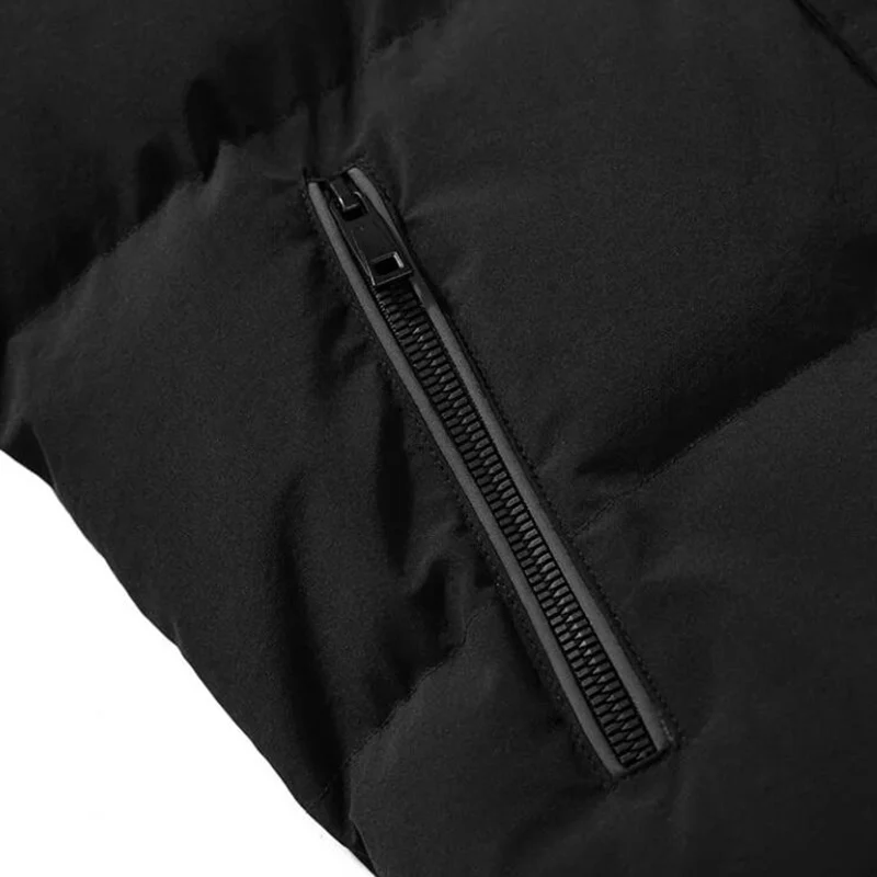 90% padded winter coat men's coat loose warm hooded thick bread cotton clothing trend ins youth parka warm windbreaker men