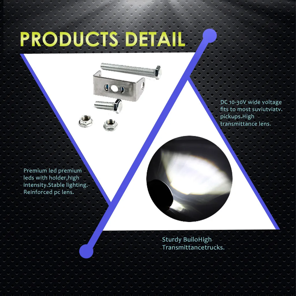 Новые 4 дюйма 30 Вт круглый Водонепроницаемый светодиодный Ангельские глазки