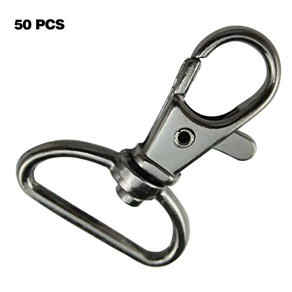 Metal Clips Swivel Snap Clasp Buckles Dog Leash keyring For Tape Leather Craft Belt DIY Handmade Jewelry Accessories |