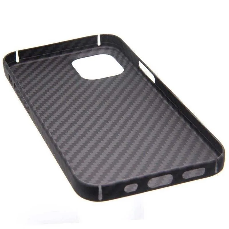 

Real Carbon Fiber Phone Case for iPhone 12 Pro Max Ultra-thin Back Cover Full Protection Case for iPhone 12 Mini 12pro Cases