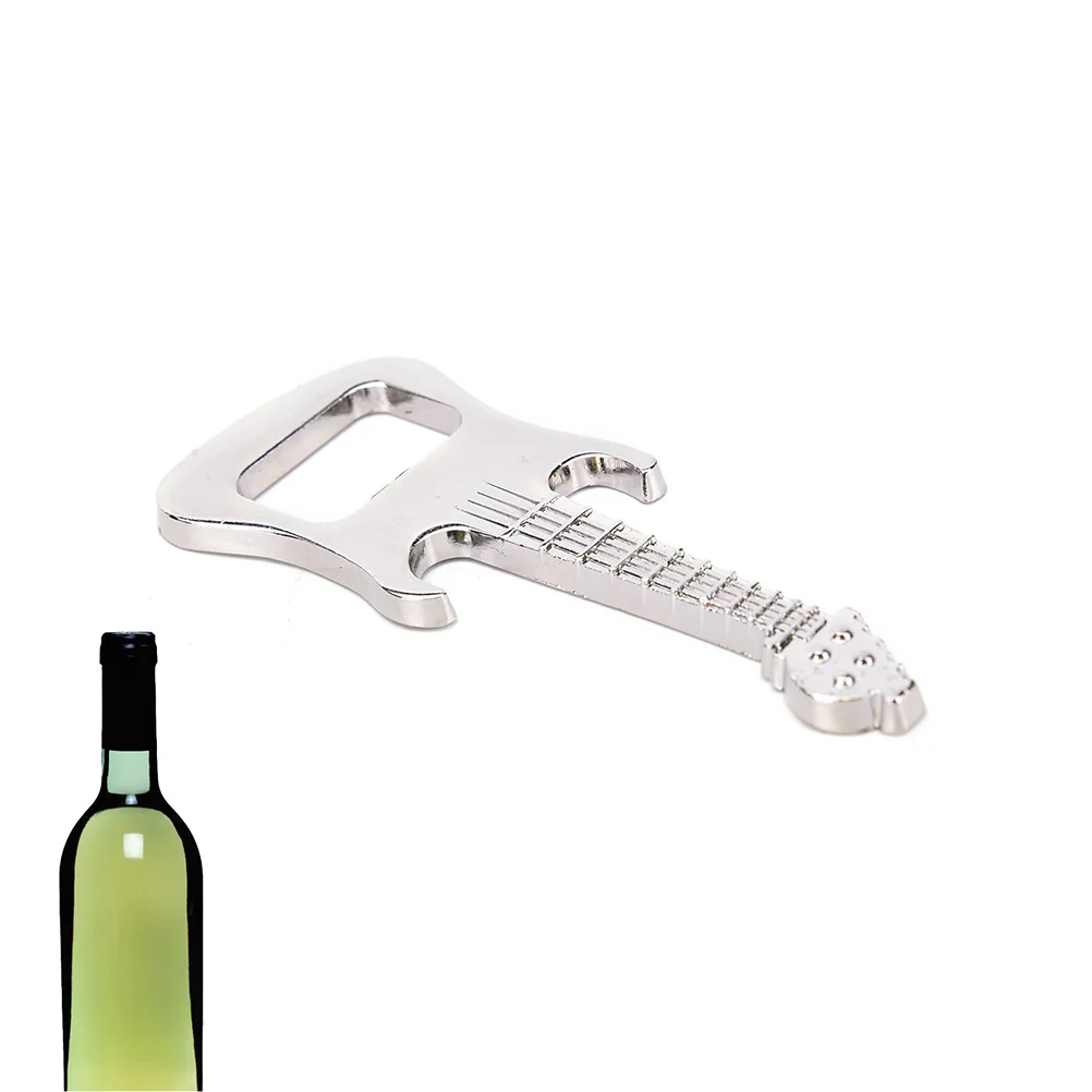 Подарочная пивная открывашка для бутылок в виде гитары из цинкового сплава