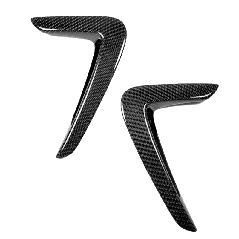 

Real Carbon Fiber Fender Trim Side Body Intake Grille Fender Air Vent Cover For-BMW F32 / F33 / F36 4-Series 2014-2017