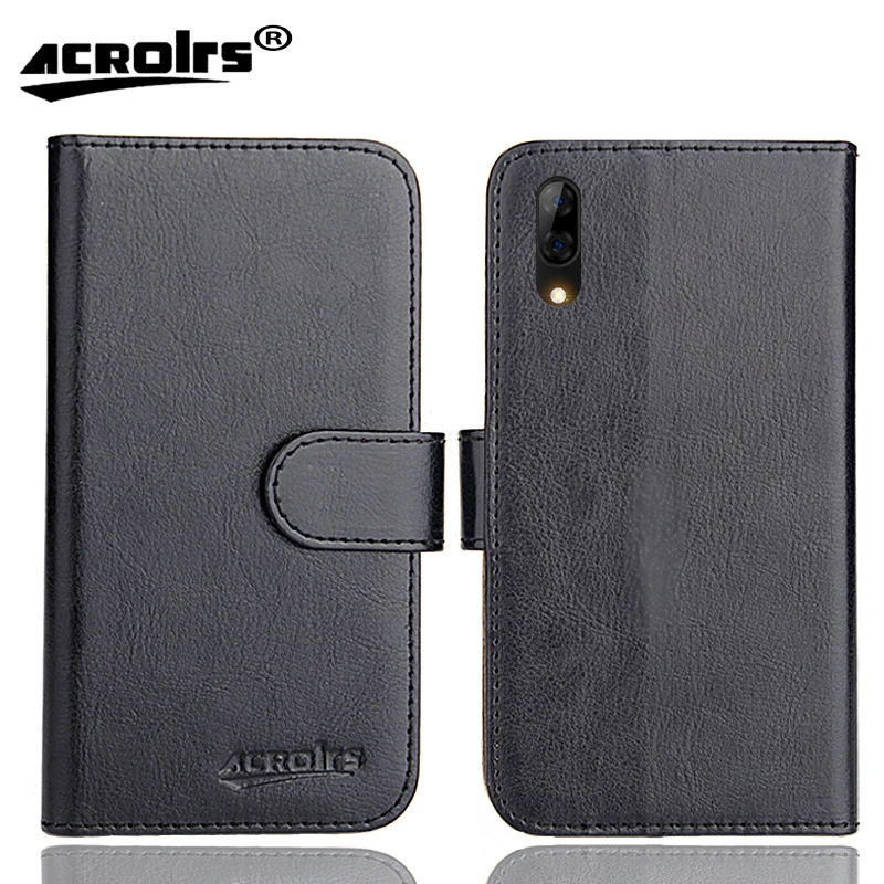 

Logicom Le Spark Case 6.08" 6 Colors Flip Fashion Soft Leather Crazy Horse Exclusive Phone Cover Cases Wallet