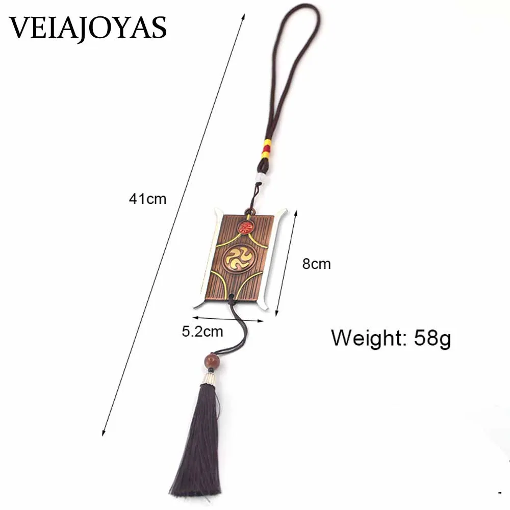 Hot Anime Assassin Scissor Seven Alloy Weapon Keychains Amulet Tag Pendant Keychain Key Rings Holder for Men Jewelry Accessories | Украшения