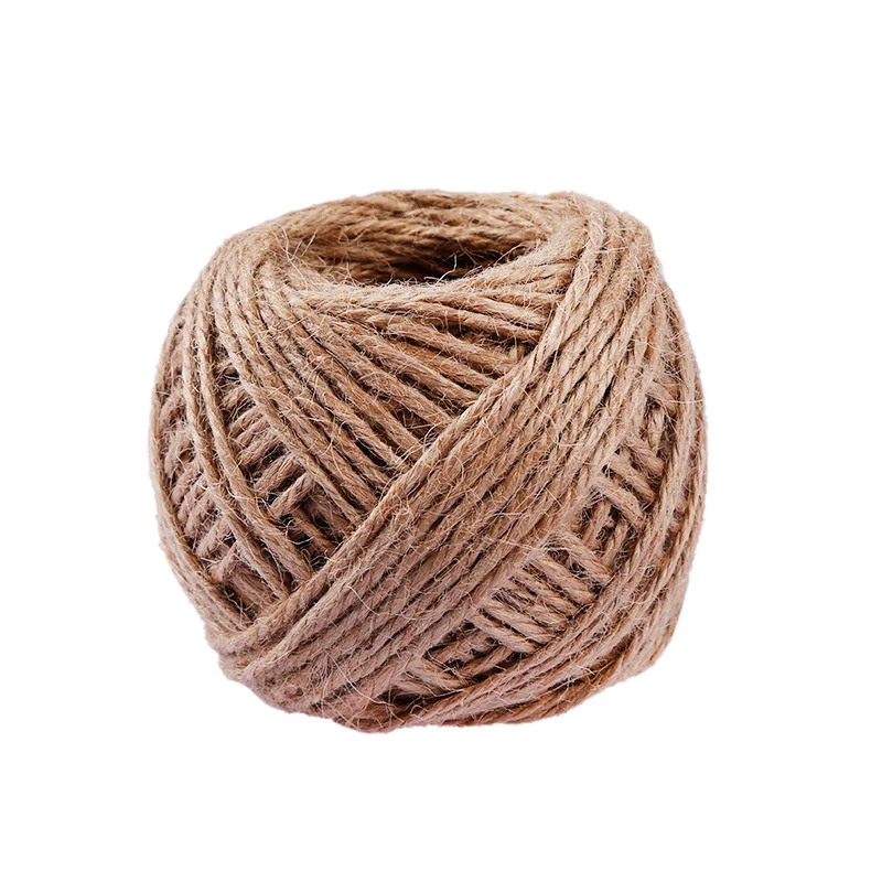

40 meters Colorful Hemp Rope String Jewelry Packing DIY Wrapping Ribbon Crafts Gift Box String Cord Wedding Tags Decoration